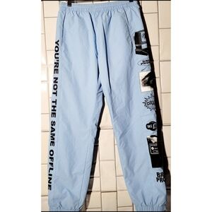 BROKEN PROMISES Social Media Drama Graphic Track Jogger Pants 